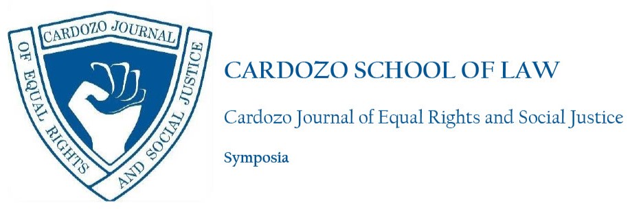 Cardozo Journal of Equal Rights and Social Justice Symposia