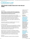 David Kochman '04 named -Rising Star- by New York Law Journal