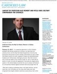 Lawsuit by Professor Alex Reinert and NYCLU Ends Solitary Confinement for Juveniles by Benjamin N. Cardozo School of Law