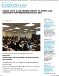 Cardozo School of Law Prepares Students For Shifting Legal Landscape in Trump Administration's First Days by Benjamin N. Cardozo School of Law