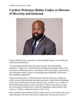 Cardozo Welcomes Bobby Codjoe as Director of Diversity and Inclusion by Benjamin N. Cardozo School of Law