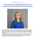 Associate Dean Val Myteberi Quoted in LLM
Guide on the Evolving Role of In-House Counsel