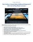 Ten Cardozo Alumni Make Billboard Magazine's
2021 List of Top Music Lawyers