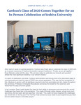 Cardozo’s Class of 2020 Comes Together for an In-Person Celebration at Yeshiva University