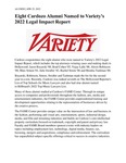 Eight Cardozo Alumni Named to Variety's 2022 Legal Impact Report