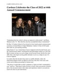 Cardozo Celebrates the Class of 2022 at 44th Annual Commencement by Benjamin N. Cardozo School of Law