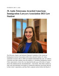 3L Anda Totoreanu Awarded American Immigration Lawyers Association DEI Law Student Scholarship
