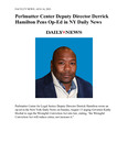 Perlmutter Center Deputy Director Derrick Hamilton Pens Op-Ed in NY Daily News