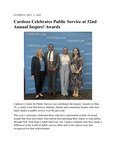 Cardozo Celebrates Public Service at 32nd Annual Inspire! Awards