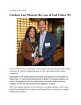 Cardozo Law Mourns the Loss of Gail Cohen ’83