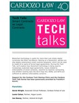 Tech Talk: Smart Contracts as Legal Contracts by Cardozo Law Tech Talks