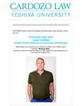 A Fireside Chat With Lyor Cohen Global Head of Music at YouTube and Google by Cardozo FAME Center and Entertainment Law Society