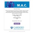 Cardozo M.A.C. by Cardozo Masters Alumni Community (M.A.C.)