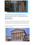 Annual Supreme Court Term Wrap-Up by Floersheimer Center for Constitutional Democracy