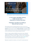 A Conversation With Dahlia Lithwick by Floersheimer Center for Constitutional Democracy