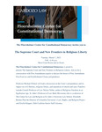 The Supreme Court and New Frontiers in Religious Liberty by Floersheimer Center for Constitutional Democracy