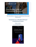 Symposium on <i>A Pluralist Theory of Constitutional Justice</i> by Floersheimer Center for Constitutional Democracy