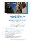 Spring 2024 Cardozo Law Clinic Info Sessions