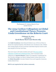 The 2024 Cardozo Colloquium on Global and Constitutional Theory Presents: Linda Greenhouse on the Roberts Court by Benjamin N. Cardozo School of Law and Michel Rosenfeld