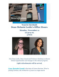 Dean Melanie Leslie’s Office Hours