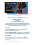 Antitrust Compliance for the Modern Age