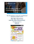 The Bro-Economy and the Bro-Democracy by Floersheimer Center for Constitutional Democracy, Michael Pollack, Michael Abramowicz, Jennifer Lawless, and Craig Holman