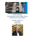 Dean Melanie Leslie’s Office Hours with Professor Jared Mayer by Melanie Leslie and Jared Mayer