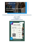 The Samuel & Ronnie Heyman Center on Corporate Governance Invites you to: Taxes vs Tariffs by Heyman Center on Corporate Governance, Cardozo Business Law Society, Luís Calderón Gómez, Harlan Grant Cohen, Scott Maberry, Maria Celis, and Gregory Spak