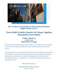 Town Hall: Gender Justice in Crimes Against Humanity Convention