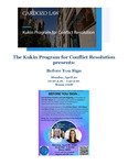 The Kukin Program for Conflict Resolution presents: Before You Sign