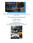 NYU Cardozo Robotaxi Symposium
