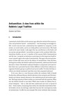 Antisemitism: A View From Within the Rabbinic Legal Tradition by Suzanne L. Stone