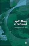 Hegel's Theory of the Subject by David G. Carlson