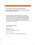 Center for Rights and Justice Presents: The Constitutional Right of Private Citizens to Video Record the NYPD in Public
