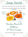 Soup Social by Office of Student Services and Advising and Cardozo Law Student Bar Association