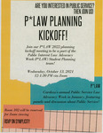 P*Law Planning Kickoff