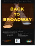 Back to Broadway by Cardozo Entertainment Law Society