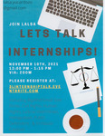 Lets Talk Internships by Cardozo Latin American Law Student Association