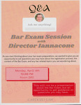 Bar Exams Session with Director Iannacone by Cardozo Office of Student Services & Advising