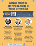 50 Years of Title IX: The Pivot to Justice in Women’s Gymnastics by Cardozo FAME Center and Cardozo Sports Law Society
