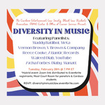 Diversity in Music by Cardozo Entertainment Law Society, Cardozo Black Law Students Association, Cardozo FAME Center, and Cardozo Office of Career Services