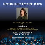 Distinguished Lecture Series
