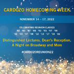 Cardozo Homecoming Week by Benjamin N. Cardozo School of Law