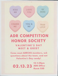 ADR Competition Honor Society: Valentine's Day Meet & Greet