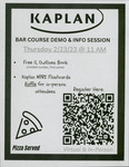 Kaplan: Bar Course Demo & Info Session