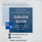 Join Us For Big Law Series Part I: Gibson Dunn by Cardozo Real Estate Law Association