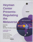 Heyman Center Presents: Regulating the Metaverse by Heyman Center on Corporate Law and Governance