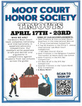 Moot Court Honor Society Tryouts