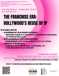 The Franchise Era: Hollywood’s Reuse of IP by Cardozo Intellectual Property Law Society, Cardozo Entertainment Law Society, and Cardozo FAME Center