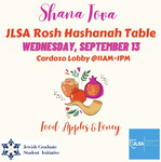 JLSA Rosh Hashanah Table